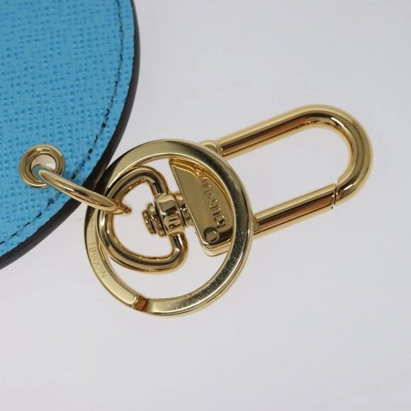 LOUIS VUITTON Porte Cles Illustre Charm metal Gold M00881 LV Auth MY094 - Picture 5 of 7